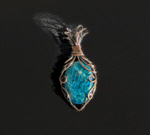 Apatite Stone Pendant #424