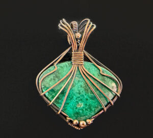 Amazonite Stone Pendant  #59