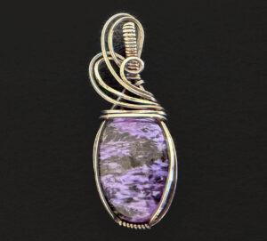 Charoite Stone Pendant  #193