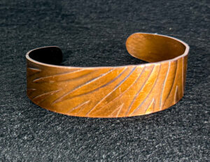 Cuff Bracelet with Texture #437