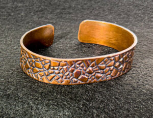 Cuff Bracelet with Texture #322