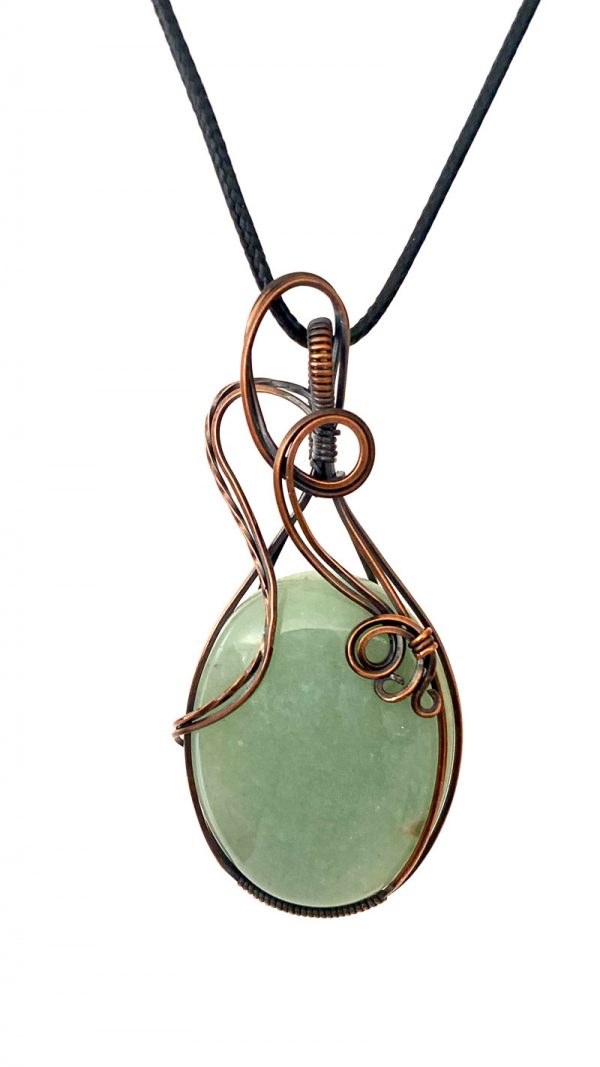 Green Aventurine Pendant  #40