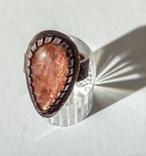 Sunstone Ring in Copper #352