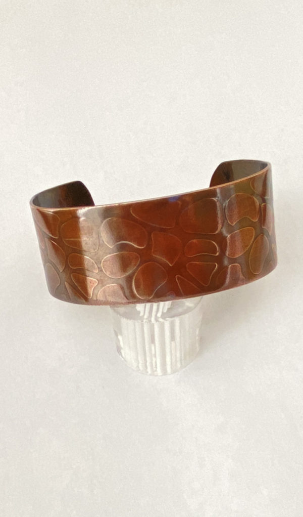 Copper Cuff with Pattern #375